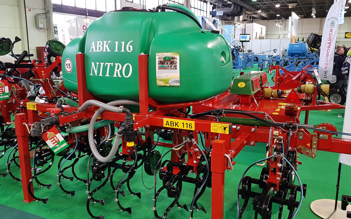 ABK 116 NITRO sorközművelő kultivátor