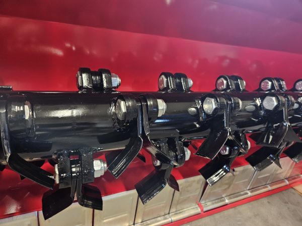 KG-1200 Y kések a rotoron