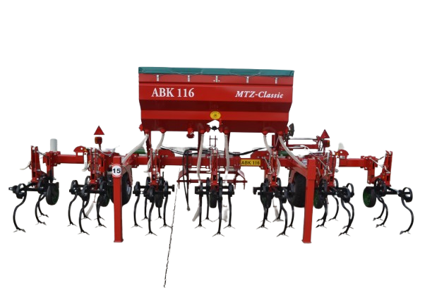 ABK-116 MTZ-Classic csukható sorközművelő kultivátor