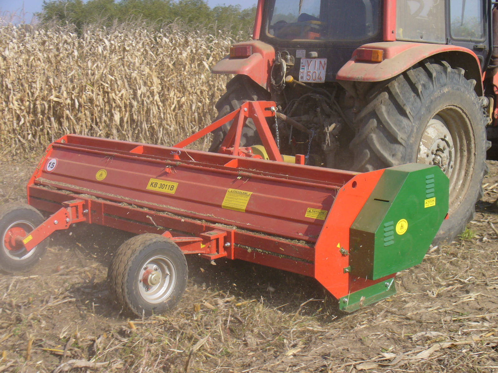 KB 3011 B flail mower